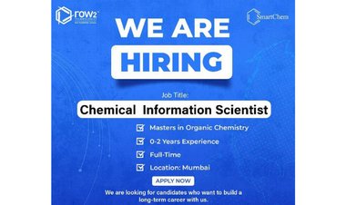 Chemical Information Scientist Job