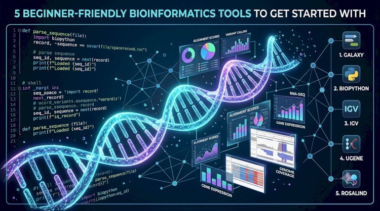 5 Beginner-Friendly Bioinformatics Tools to Get Started With
