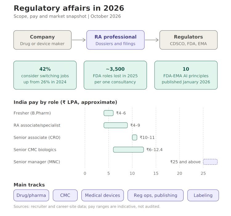 Regulatory Affairs in 2026: Scope, Salary and Hiring in India